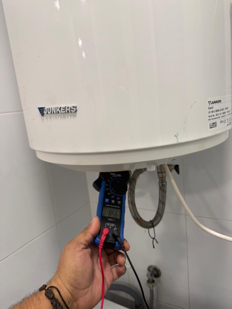Diagnóstico de termo eléctrico Junkers con multímetro